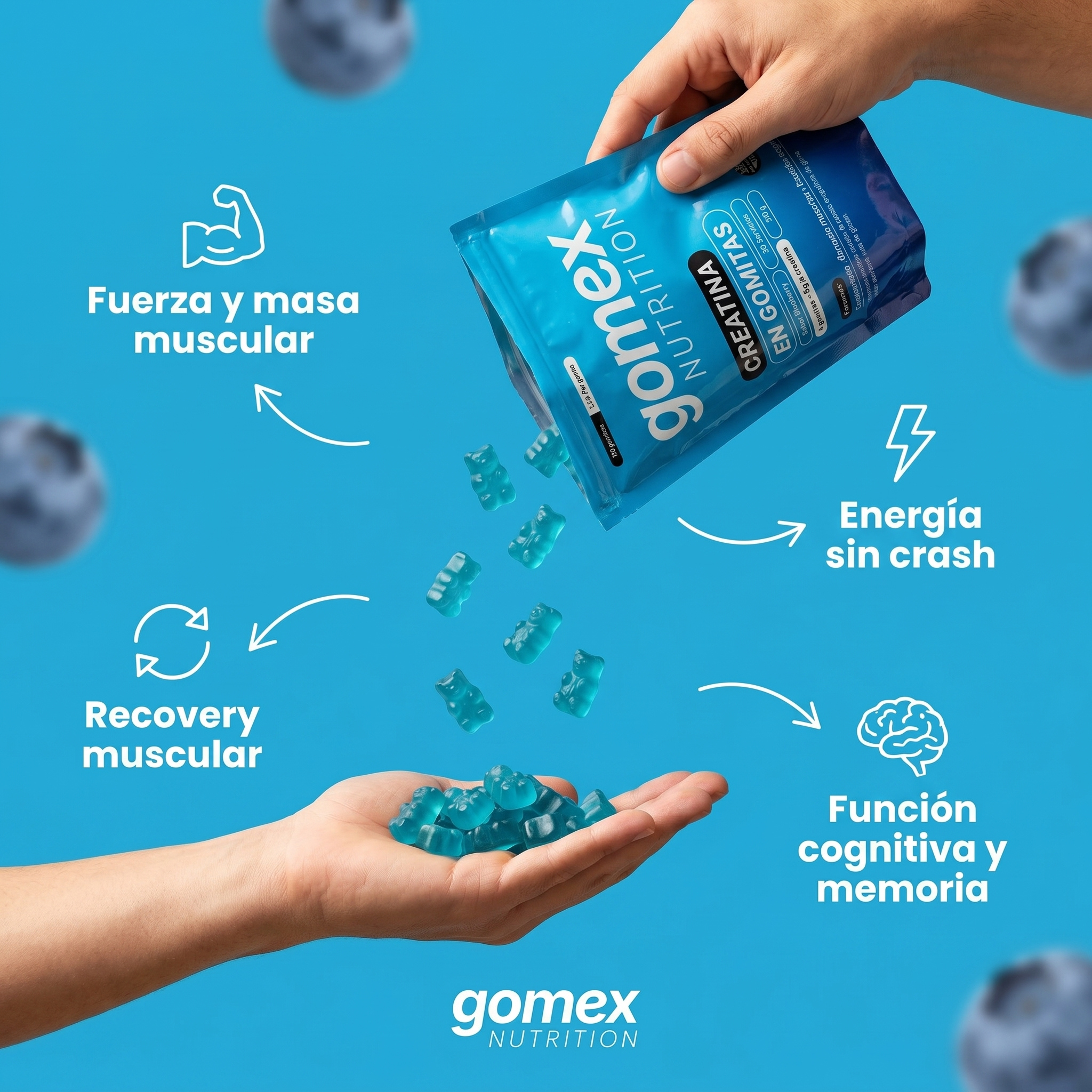 Gomitas Creatina | Potencia tu Rendimiento y Mayor Salud